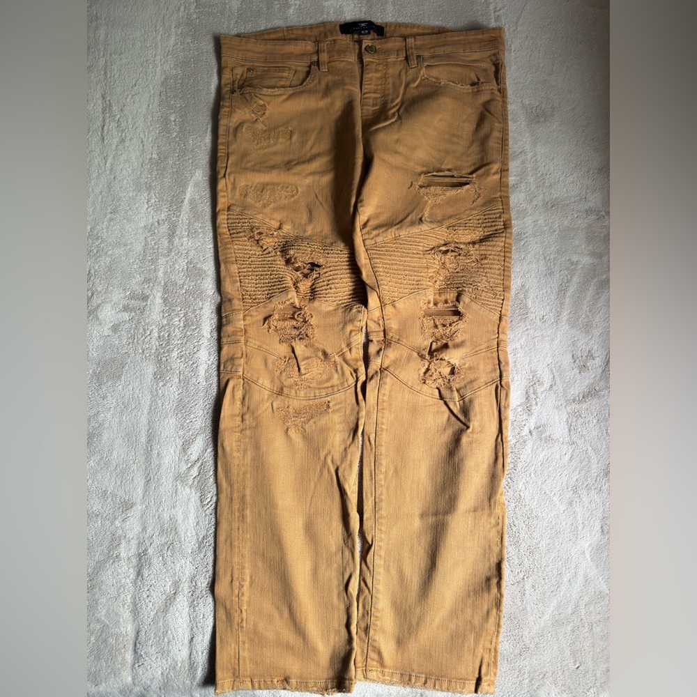 Jordan Craig Distressed ripped jeans